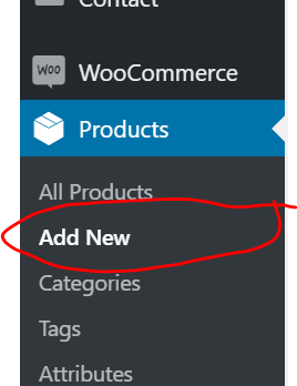 Add products in WooCommerce Store