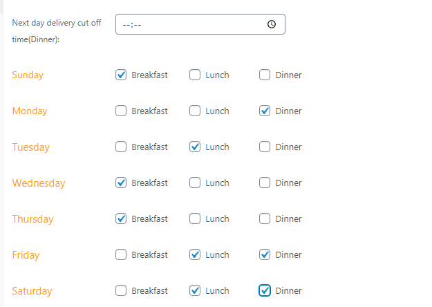  Restaurant Menu Rotation Setup