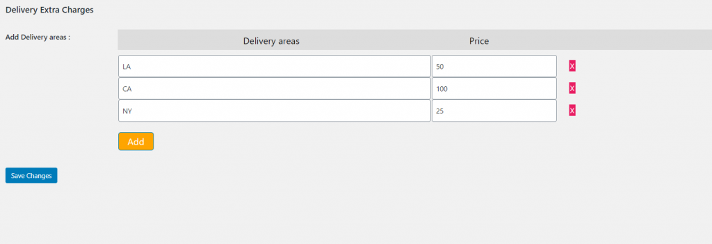 Product Repeat Delivery Dates 